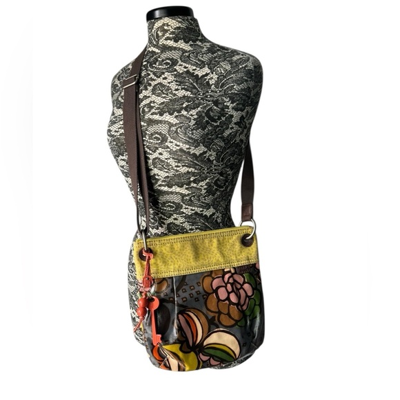 Vintage Fossil Key Per Cross Body and Wallet - Picture 7 of 10